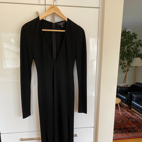 Chrissy Teigen x Revolve "Get Low Midi" LBD dress - Picture 2 of 10